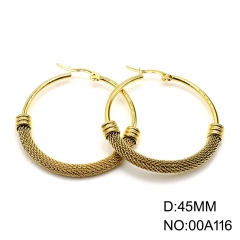 Stainless steel jewelry Hoop earrings wholesale