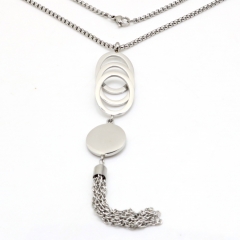 Stainless steel jewelry Necklace Sweater chain Wholesale