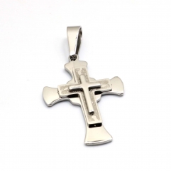 Stainless steel cross pendant wholesale