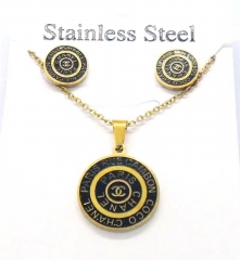 Stainless steel  jewelry Necklace  Earrings Wholesale