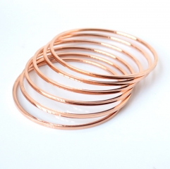 Stainless steel jewelry women bracelet 6-piece set Wholesale