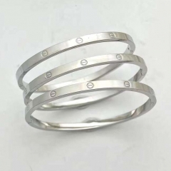 Stainless steel jewelry women bracelet 3 pcs set Wholesale