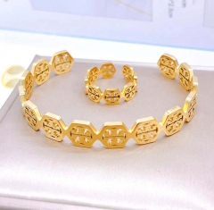 Stainless steel jewelry women Bracelet and ring Wholesale