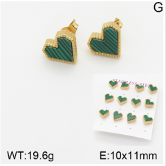 Stainless steel jewelry Fashion Earrings 6 pcs wholesale