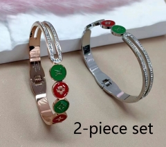 Stainless steel jewelry bracelet set Wholesale
