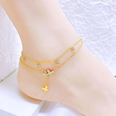 Stainless steel jewelry anklet wholesale