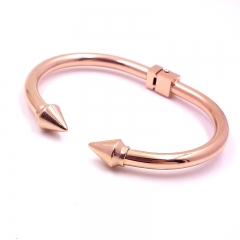 Stainless steel spring nail bangles