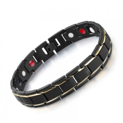 Men's  4 in 1 Health Magnetic Stainless Steel Bracelet
