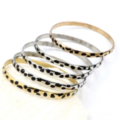Stainless steel jewelry bangle for women 5PCS set
