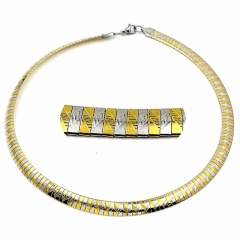 8 mm stainless steel Omega collar necklace wholesale