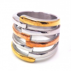 Stainless steel jewelry, European and American ring wholesale