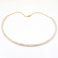stainless steel collar necklace wholesale