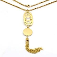 Stainless steel jewelry Necklace Sweater chain Wholesale