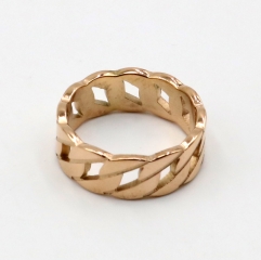 Fashion Copper inlaid zircon ring wholesale