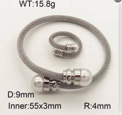 Stainless steel jewelry Bracelet Ring Set Wholesale