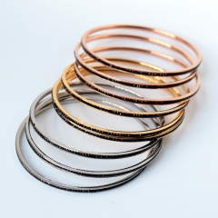 Stainless steel jewelry women bracelet 3-piece set Wholesale