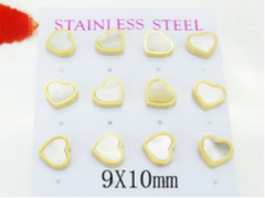 Stainless steel jewelry Earring (pairs) wholesale