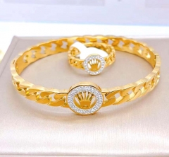 Stainless steel jewelry Bracelet ring set Wholesale