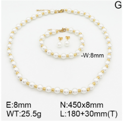 Stainless steel jewelry necklace bracelet set wholesale