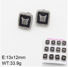 Stainless steel jewelry Fashion Earrings 6 pcs wholesale