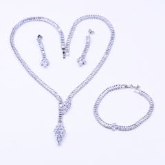 Copper jewelry necklace earring Bracelet set Wholesale