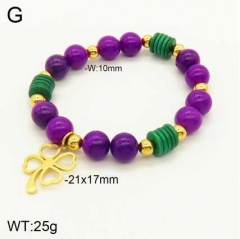 Stainless steel jewelry beaded bracelet wholesale