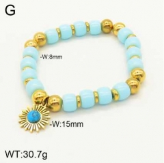 Stainless steel jewelry beaded bracelet wholesale