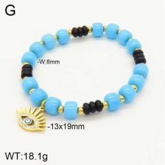 Stainless steel jewelry beaded bracelet wholesale