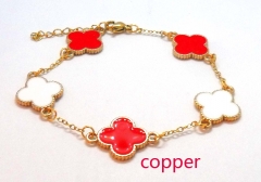 Stainless steel +copper jewelry bracelet wholesale