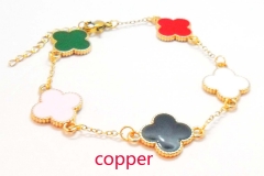 Stainless steel +copper jewelry bracelet wholesale