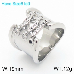 Stainless steel jewelry women ring wholesale