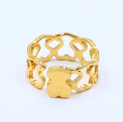 Stainless steel jewelry women ring wholesale