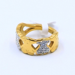 Stainless steel jewelry women ring wholesale