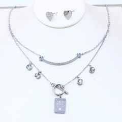 Stainless steel jewelry necklace earring Wholesale