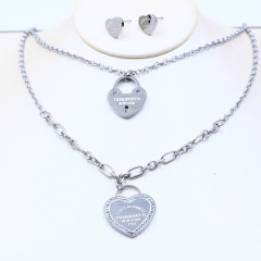 Stainless steel jewelry necklace earring Wholesale