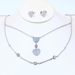 Stainless steel jewelry necklace earring Wholesale