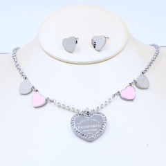 Stainless steel jewelry necklace earring Wholesale