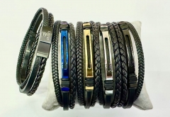 Stainless steel jewelry man bracelet wholesale