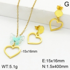 Stainless steel jewelry necklace earring Wholesale