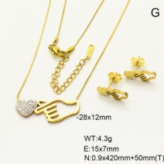 Stainless steel jewelry necklace earring Wholesale