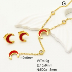 Stainless steel jewelry necklace earring Wholesale