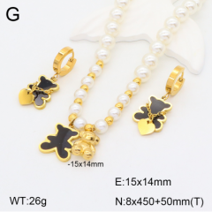 Stainless steel jewelry necklace earring Wholesale