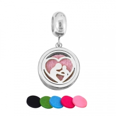 Stainless steel jewelry Pandor a accessories Perfume pendant wholesale