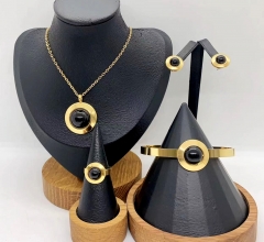 Stainless steel jewelry necklace earring bracelet ring Wholesale