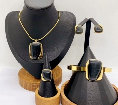 Stainless steel jewelry necklace earring bracelet ring Wholesale