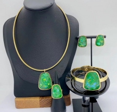 Stainless steel jewelry necklace earring bracelet ring Wholesale