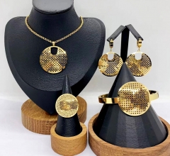 Stainless steel jewelry necklace earring bracelet ring Wholesale