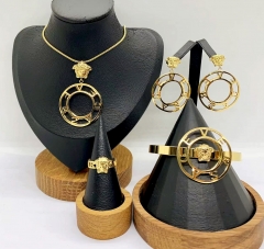 Stainless steel jewelry necklace earring bracelet ring Wholesale