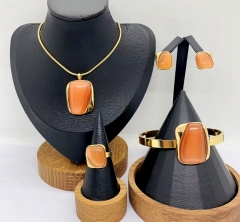 Stainless steel jewelry necklace earring bracelet ring Wholesale